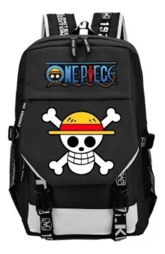 Mochila One Piece Mochila De Moda Coreana 4 Piezas