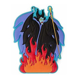 Disney Villanos Burning Maleficent Soft Touch Pvc Imán