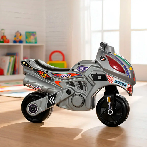 Juguete Mini Moto Montable Sencilla Luces Sonido Angelin 612