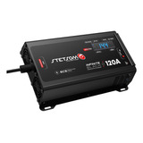 Fonte Stetsom Automotiva 120a Com Voltimetro Bivolt Sci Cor Preto