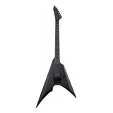 Guitarra Eléctrica Ltd Arrow Series Black Metal De Caoba