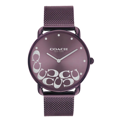 Reloj Coach Elliot Para Mujer 14504339 Acero Inoxidable Morado | Meses sin interés