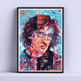 Cuadro Charly Garcia Colorido 30x40cm List P Colgar