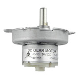 Motor Eléctrico Js-50 Gear Dc 24v 60rpm Caja De Engranajes D