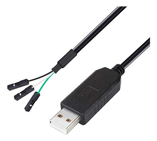 Cable Adaptador Dtech Ftdi Usb A Ttl Serial De 3,3 V, Señal