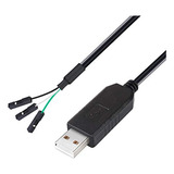 Cable Adaptador Dtech Ftdi Usb A Ttl Serial De 3,3 V, Señal