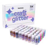 54 Glitter Tube Craft Box Multiusos Glitter Artes Y Ofi...
