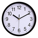 Reloj Pared Metal Decoración Moderno 30cm Silencioso Colores