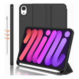 Funda Estuche Smart Para iPad Mini 6 2021 8.3 Porta Pencil