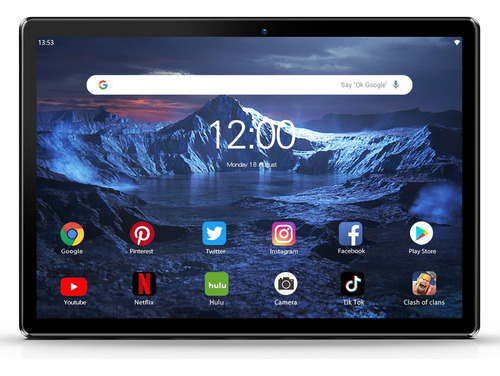 Tableta Pritom Android 10 De 10.1 Pulgadas Negro