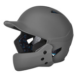 Casco Beisbol Softbol Champro Hxmjg Gamer Plus Mate Gris O