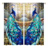 Cortina Peacock, Hermosa Pluma Amarilla, Peacock, Dis