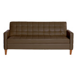 Futon Genova  Pu Chocolate