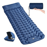 Colchoneta Acampar Ultraligera Portátil Com Almohada 10cm De