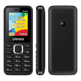 Uniwa E1801 Gsm - Bocina Doble Sim, Teléfono Móvil Para Adu