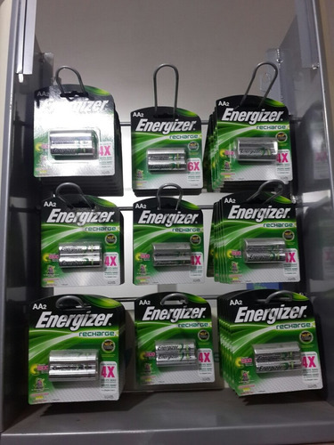 Pilas Recargables Energizer Aa