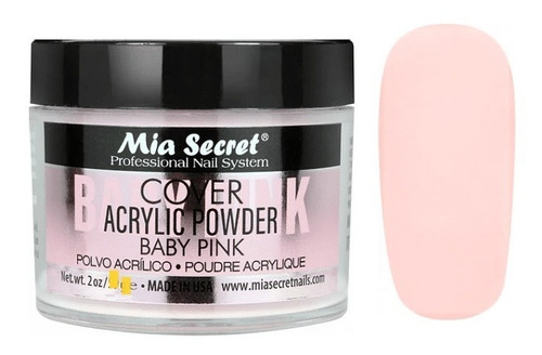 1 Polímero  De 30 G Mia Secret (variedad) Color Cover Baby Pink