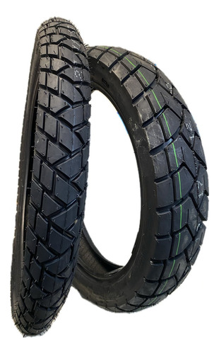 Juego Cubiertas 120/80-18 + 90/90-21 Xr 250 Xtz Skua 150 200