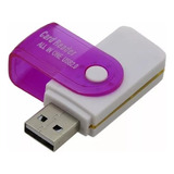 Lector De Tarjeta Micro Sd-sd-stick Pro Duo M2 Usb 4 En 1