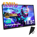 Aiuouog Monitor Portátil De 18,5 Pulgadas Para Computadora P