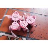 Patines Roller Color Rosa Leccese Para Niña / Talle 27 A 36