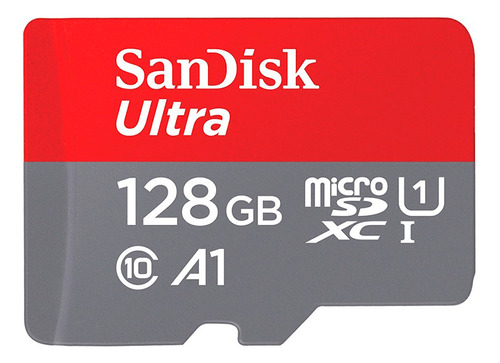Cartão De Memória Sandisk Micro Sd Xc 128gb Full Hd 140mb/s