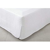 Saia P/ Cama Box Bud Colors 270 Queen - Branco - Buddemeyer