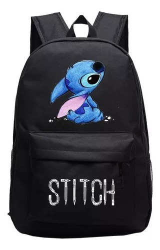 Mochila Escolar Bolsa Estampada Lilo E Stitch-stitch - Promo