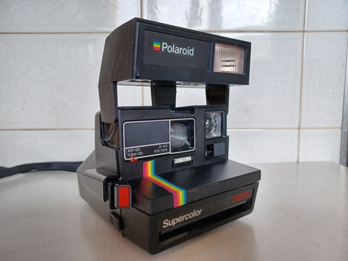Antiga Câmera Instantânea Polaroid Supercolor 635 Cl - Decor