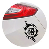 Calcomanía Dragon Ball Z Kanji Ploteo Dbz Sticker 15cm