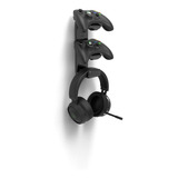 Suporte Parede 2 Controles Xbox 360 E Headphone Gamer 