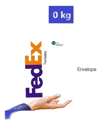 Guías Prepagadas Fisicas Fedex 0 Kg Terrestre 20 Piezas Sfn