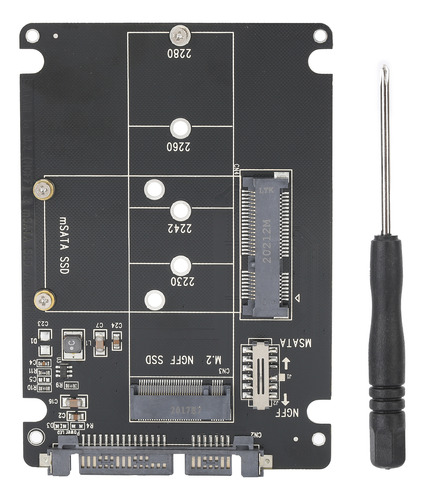 Adaptador M.2 Ngff/msata A Sata 3.0 Convertidor Ssd A Sata