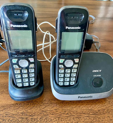 Telefone Sem Fio Panasonic 2 Bases- Kx-tg6511la.  