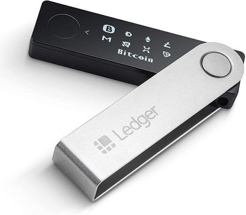 Ledger Nano X, Billetera Bitcoin Bluetooth Hasta 100 Cryptos