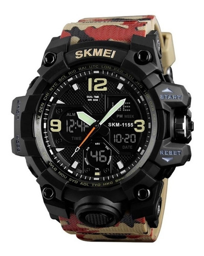 Reloj Skmei 1155 B Sport Analógico Digital Nrc Envio Gratis