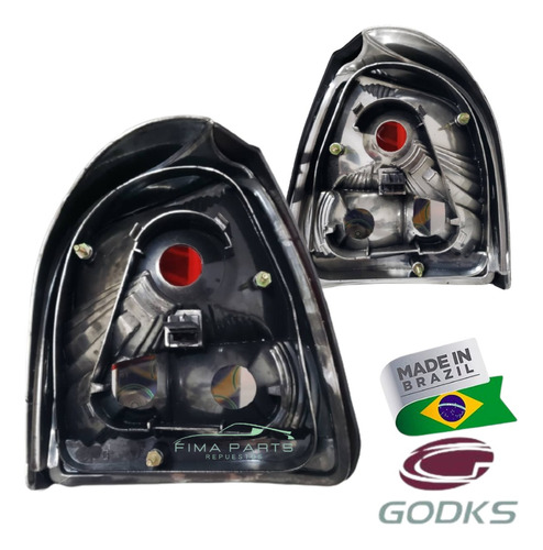 Stop Traseros Vw Gol 95 A 99 Godks Par  Foto 2