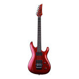 Guitarra Eléctrica Ibanez Joe Satriani Js1200 De Tilo 2004 Candy Apple Con Diapasón De Palo De Rosa