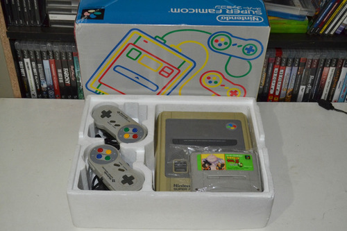 Console Super Famicom Nintendo Na Caixa