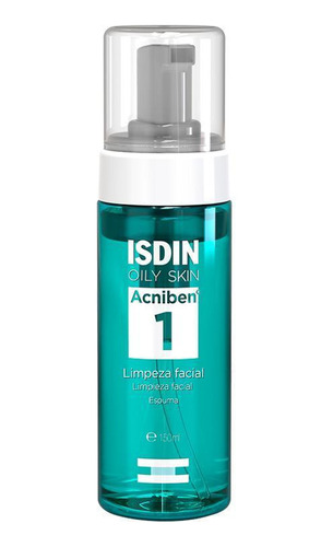 Isdin Oily Skin Acnibe Espuma Facial De Limpeza 150ml