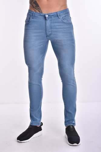 Pantalon Jean Hombre Chupin Elastizado Joemar