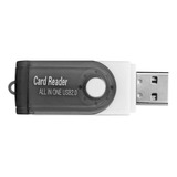 Lector De Memoria Usb 2.0 Sd Mmc Tf T-flash Adaptador 480mbs