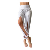 Pantalones De Yoga Relaxed Pants Blancos