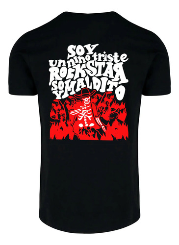 Playera Rockstar Junior H 12 Sad Boyz For Life T-shirt