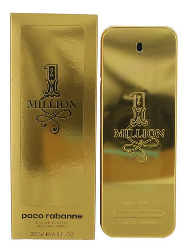 Perfume Paco Rabanne 1 Million Edt 200 Ml Para Hombre