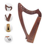 Arpa De 12 Cuerdas, Estilo Celta Irlandés Highland, Ma...