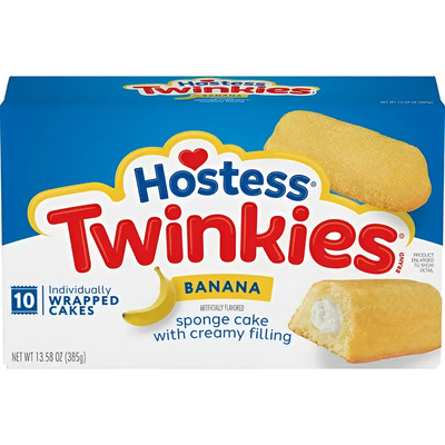 Hostess Twinkies Sabor Banana (385g)  **importado** | MercadoLibre