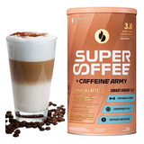 Super Coffee 380g - Caffeinearmy - Termogênico Pre Treino Sabor Vanilla Latte