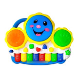 Teclado Piano Musical Bebê Brinquedo Infantil Divertido Drum