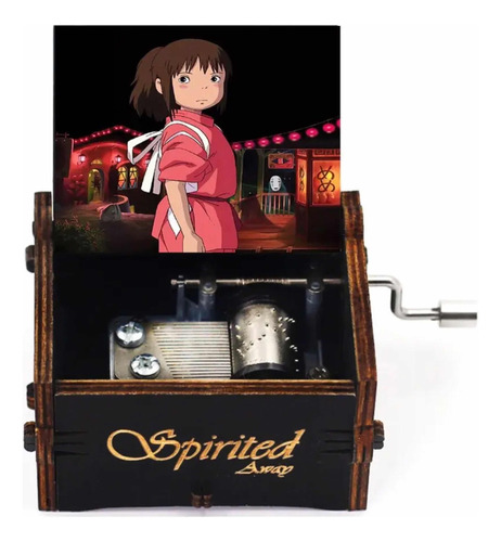 Cajita Musical Manivela Spirited Away El Viaje De Chihiro